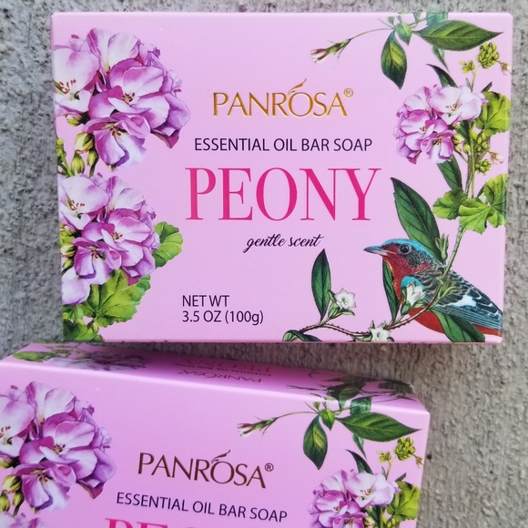 Panrosa Peony Soap Bars NWT - Picture 3 of 3